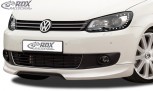 RDX Frontspoiler für VW Touran 1T1 Facelift 2011+ Frontlippe Front Ansatz Vorne Spoilerlippe
