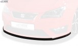 RDX Frontspoiler für SEAT Ibiza 6J FR Facelift 2012+ & 6P FR Frontlippe Front Ansatz Vorne Spoilerlippe Schwert
