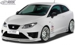 RDX Frontspoiler VARIO-X für SEAT Ibiza 6J mit für SEAT Aerodynamik-Kit -03/2012 Frontlippe Front Ansatz Vorne Spoilerlippe
