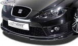 RDX Frontspoiler VARIO-X für SEAT Leon 1P Facelift 2009+ FR & Cupra Frontlippe Front Ansatz Vorne Spoilerlippe