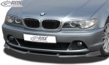 RDX Frontspoiler VARIO-X für BMW 3er E46 Coupe / Cabrio 2003+ Frontlippe Front Ansatz Vorne Spoilerlippe