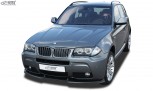 RDX Frontspoiler VARIO-X für BMW X3 E83 M-Technik 2006+ Frontlippe Front Ansatz Vorne Spoilerlippe