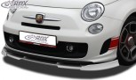 RDX Frontspoiler VARIO-X für FIAT 500 Abarth Frontlippe Front Ansatz Vorne Spoilerlippe