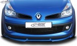 RDX Frontspoiler VARIO-X für RENAULT Clio 3 Phase 1 (nicht RS) Frontlippe Front Ansatz Vorne Spoilerlippe