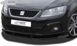 RDX Frontspoiler VARIO-X für SEAT Alhambra 7N 2010+ Frontlippe Front Ansatz Vorne Spoilerlippe