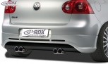 RDX Heckansatz für VW Golf 5 "GTI/R-Five" mit Endrohrausfräsung links & rechts Heckschürze Heck