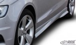 RDX Seitenschweller für AUDI A3 8V, 8VA Sportback, 8VS Limousine "Turbo" 